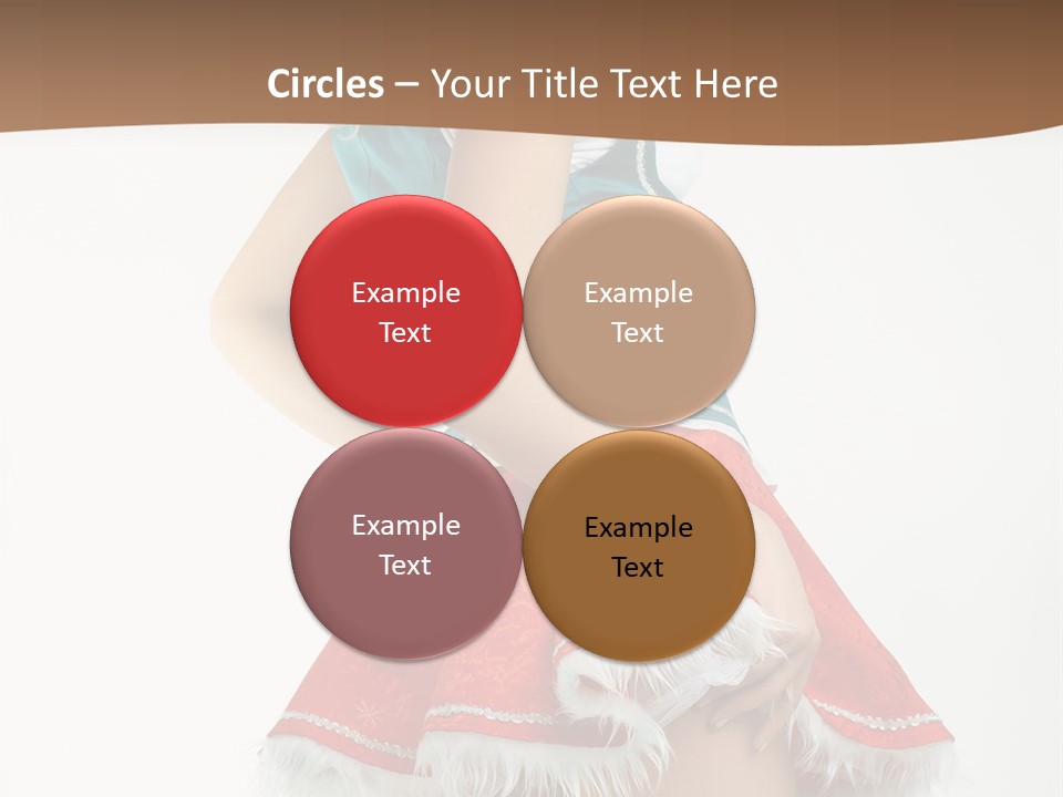 Underwear Xmas Erotic PowerPoint Template