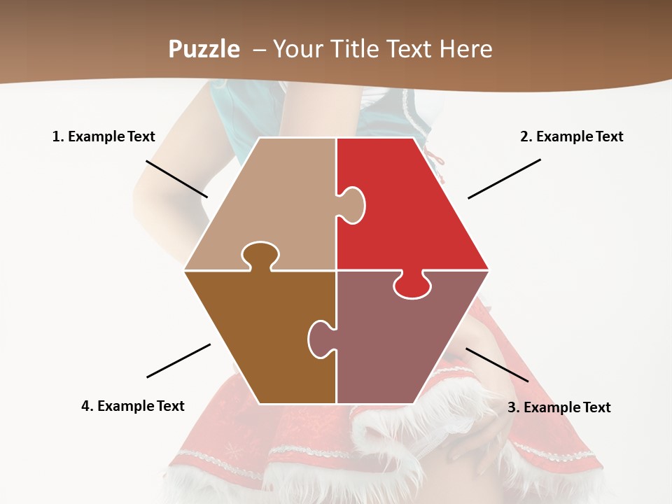 Underwear Xmas Erotic PowerPoint Template