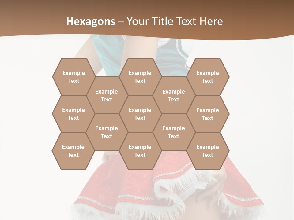 Underwear Xmas Erotic PowerPoint Template