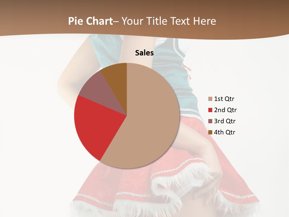 Underwear Xmas Erotic PowerPoint Template