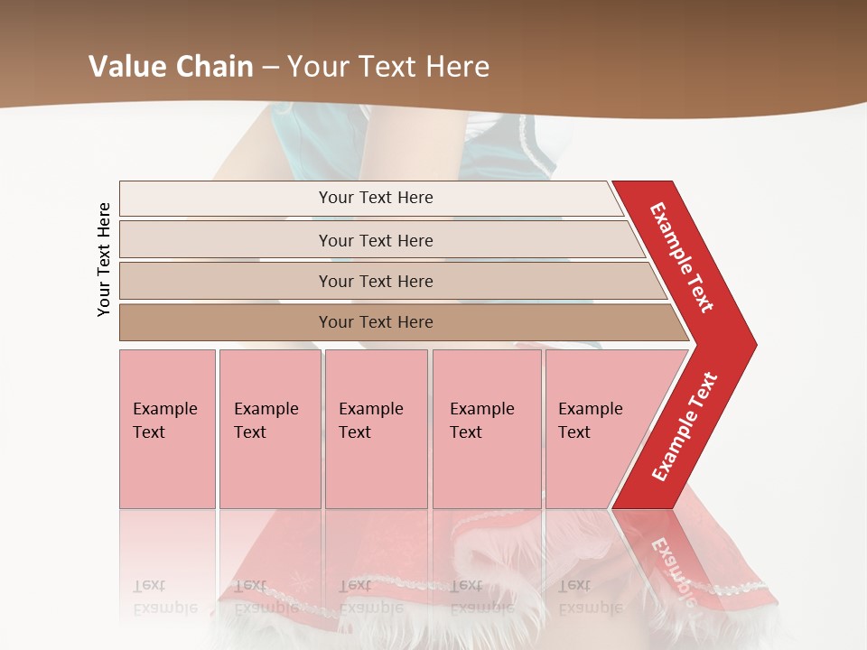 Underwear Xmas Erotic PowerPoint Template
