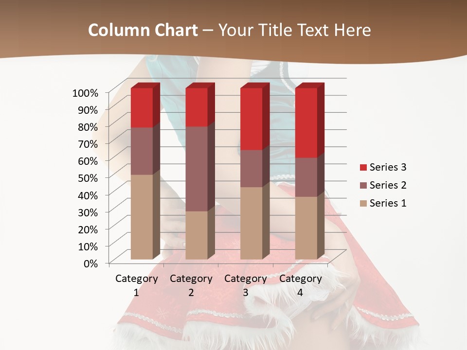 Underwear Xmas Erotic PowerPoint Template