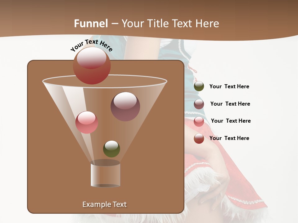 Underwear Xmas Erotic PowerPoint Template