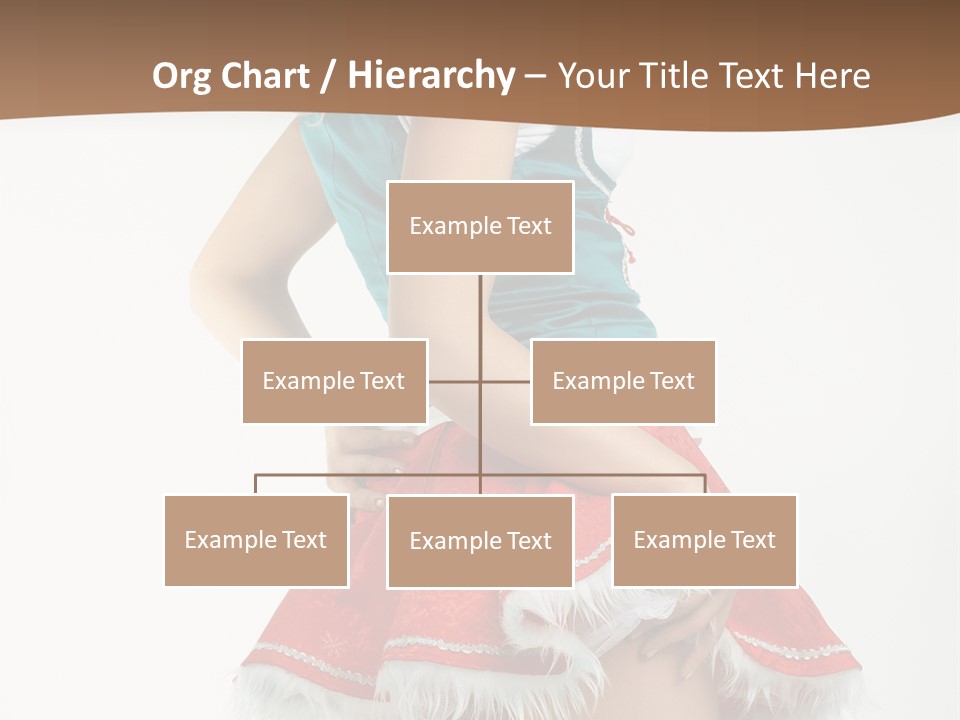 Underwear Xmas Erotic PowerPoint Template