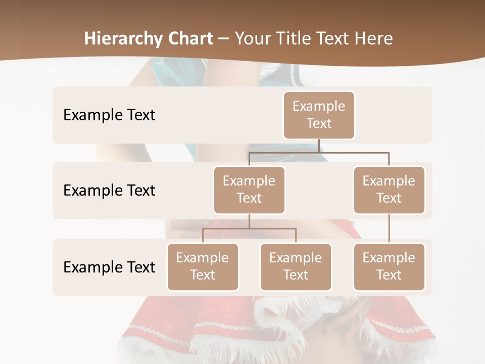 Underwear Xmas Erotic PowerPoint Template