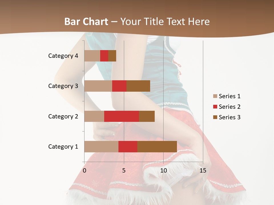 Underwear Xmas Erotic PowerPoint Template