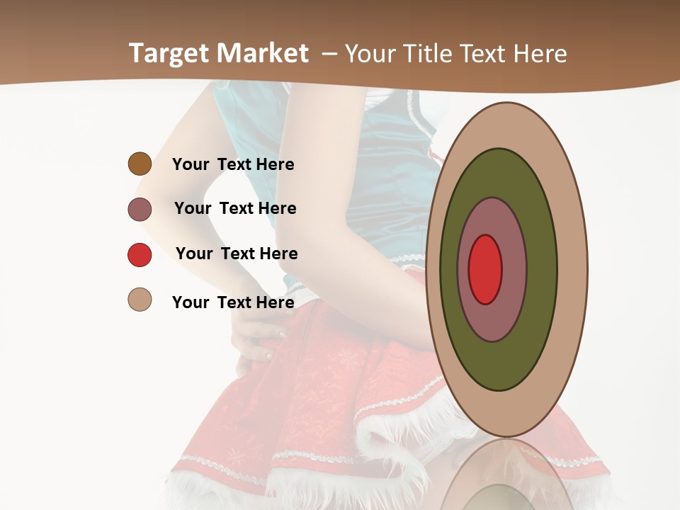 Underwear Xmas Erotic PowerPoint Template