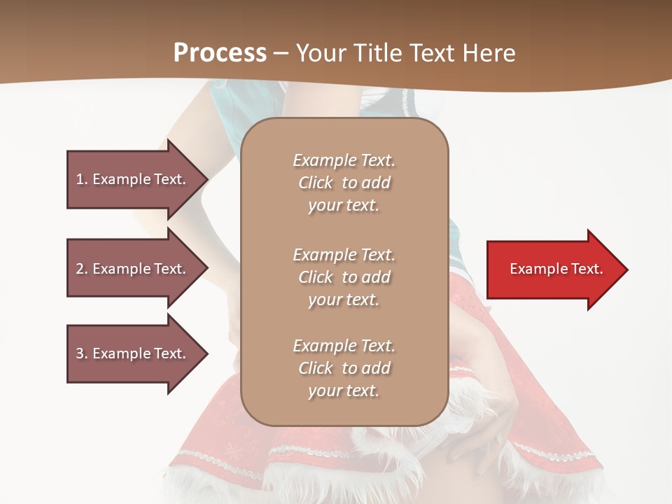 Underwear Xmas Erotic PowerPoint Template