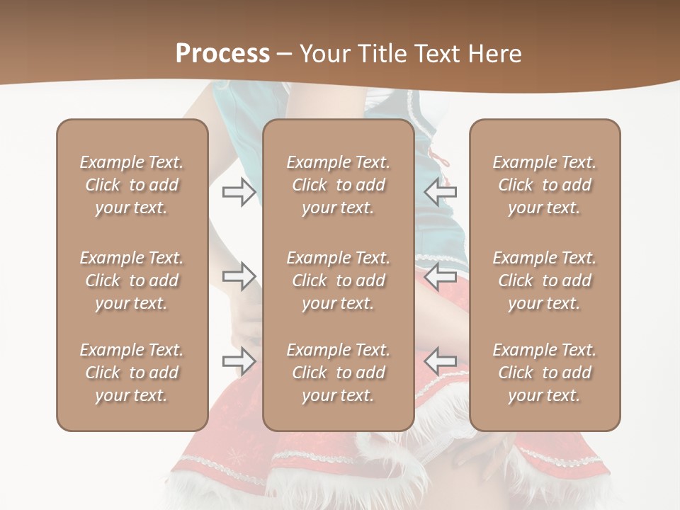 Underwear Xmas Erotic PowerPoint Template