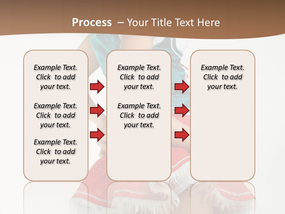 Underwear Xmas Erotic PowerPoint Template