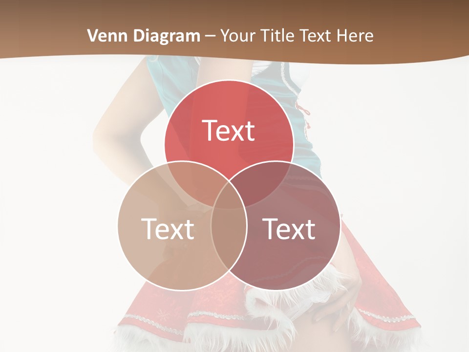 Underwear Xmas Erotic PowerPoint Template