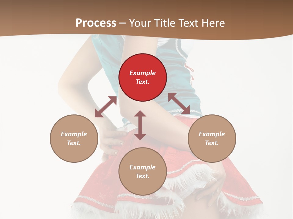 Underwear Xmas Erotic PowerPoint Template