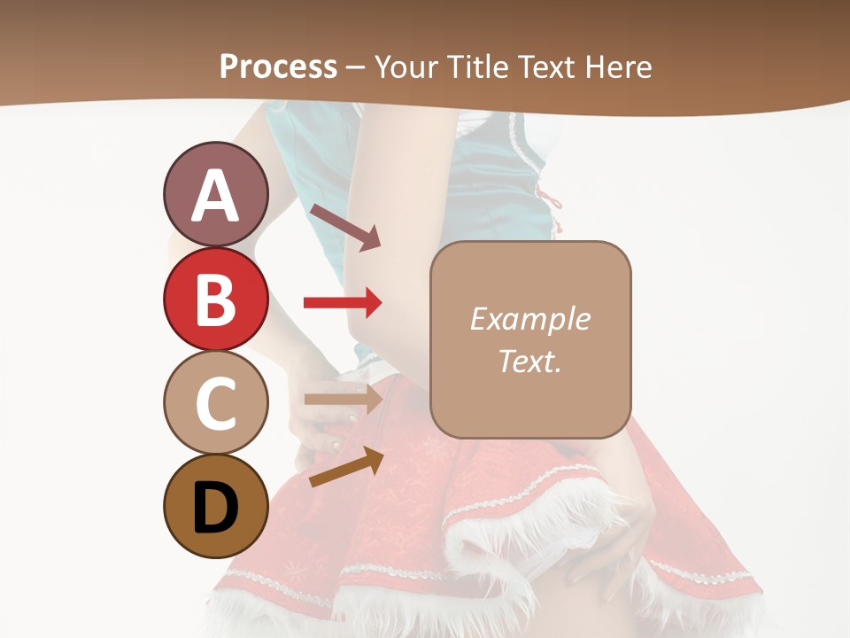 Underwear Xmas Erotic PowerPoint Template