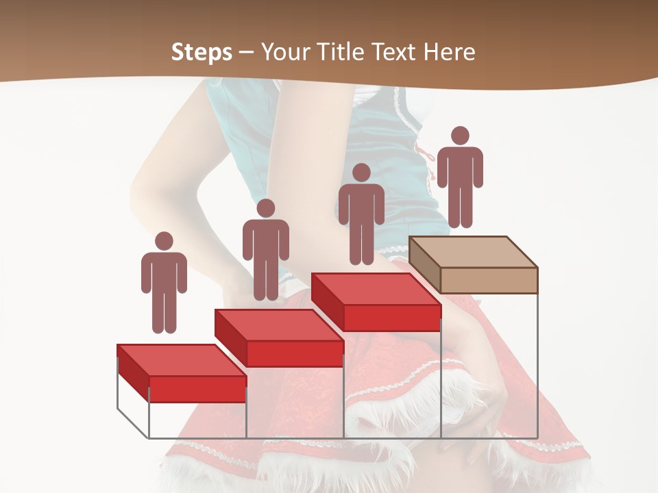 Underwear Xmas Erotic PowerPoint Template