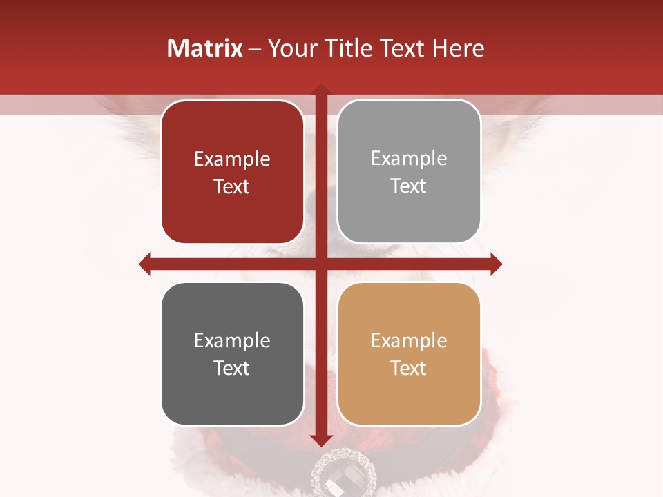 Masquerade Claus Navidad PowerPoint Template