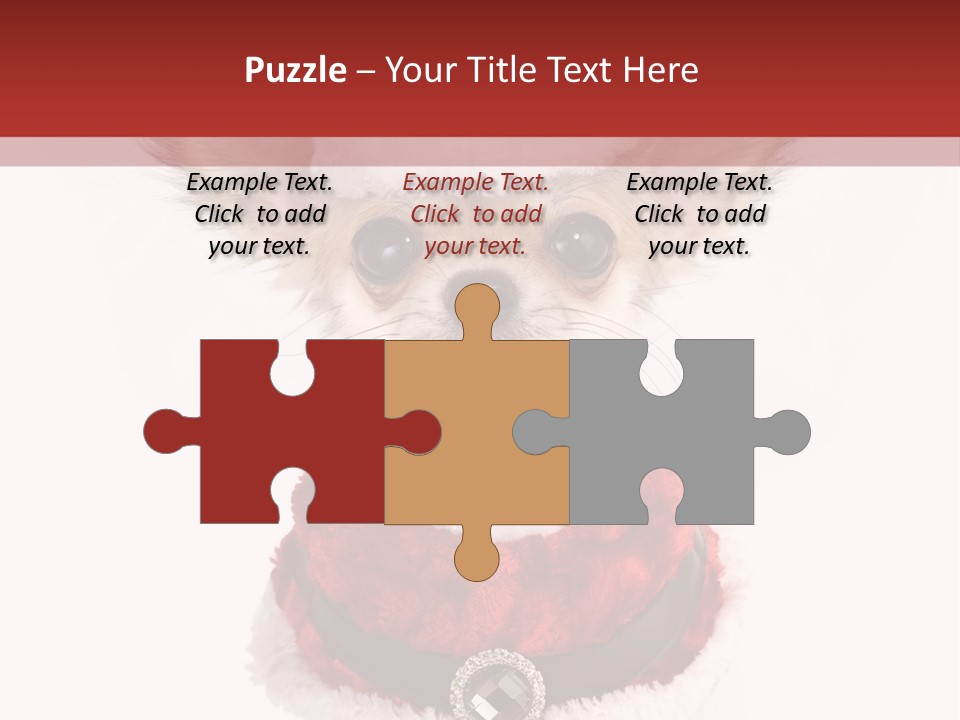 Masquerade Claus Navidad PowerPoint Template