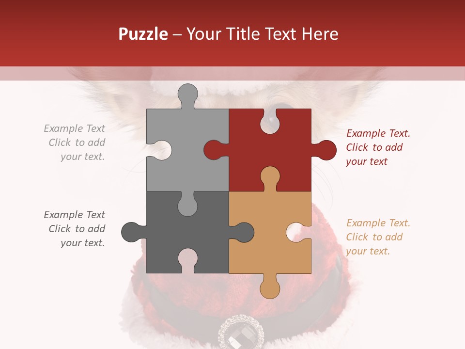 Masquerade Claus Navidad PowerPoint Template