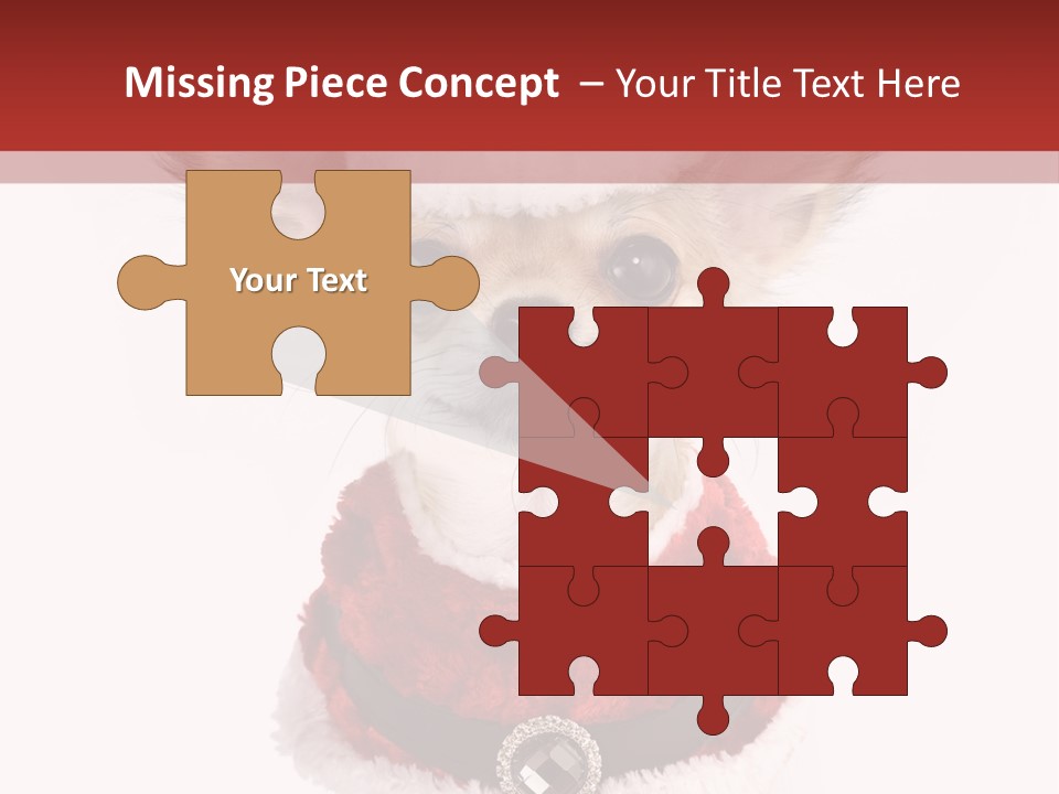 Masquerade Claus Navidad PowerPoint Template