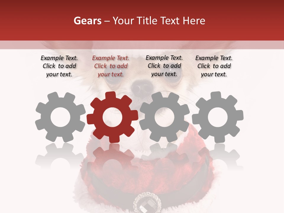 Masquerade Claus Navidad PowerPoint Template