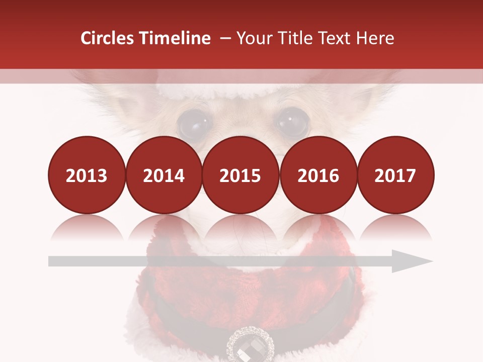 Masquerade Claus Navidad PowerPoint Template