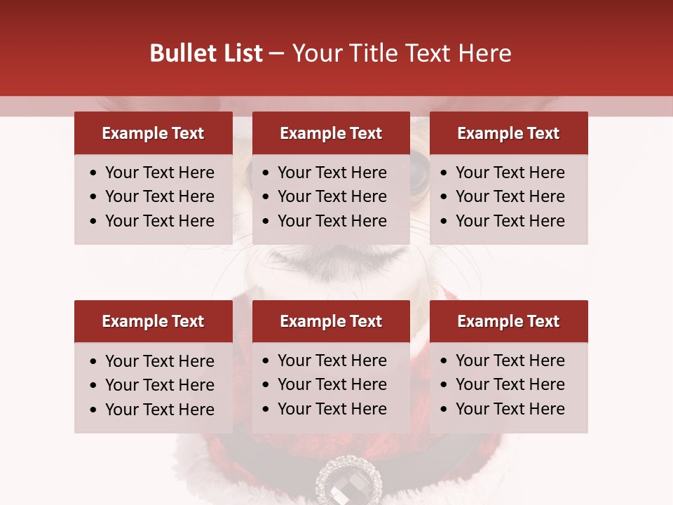 Masquerade Claus Navidad PowerPoint Template