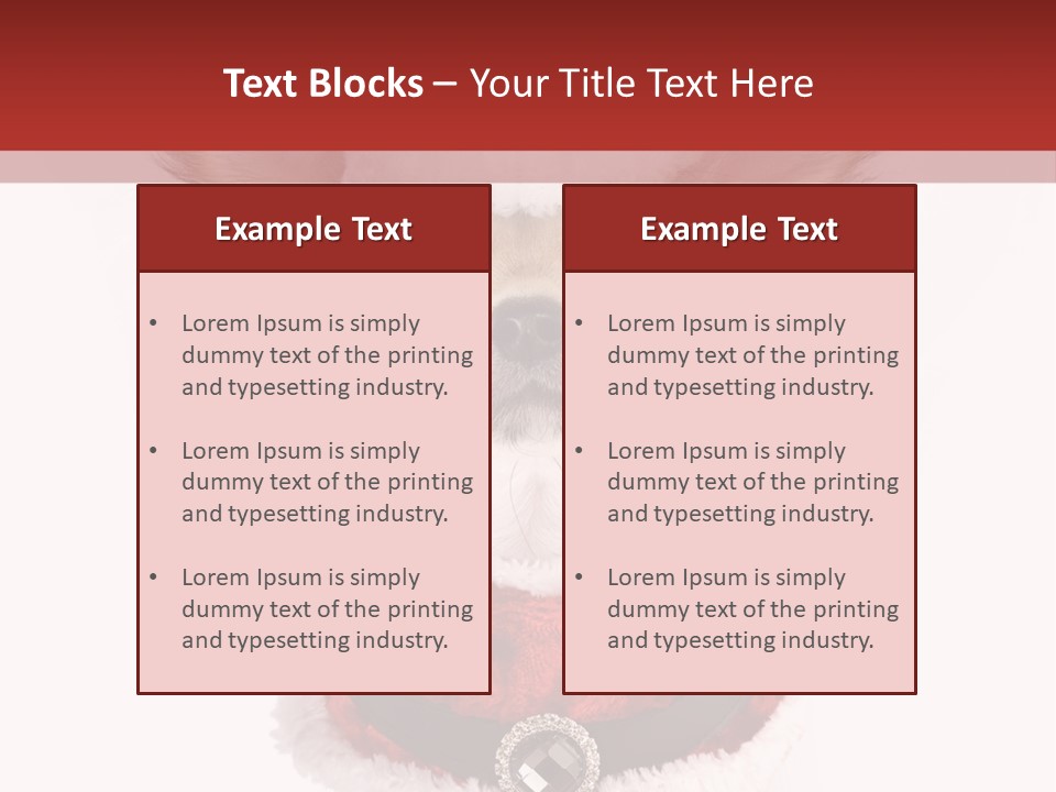 Masquerade Claus Navidad PowerPoint Template
