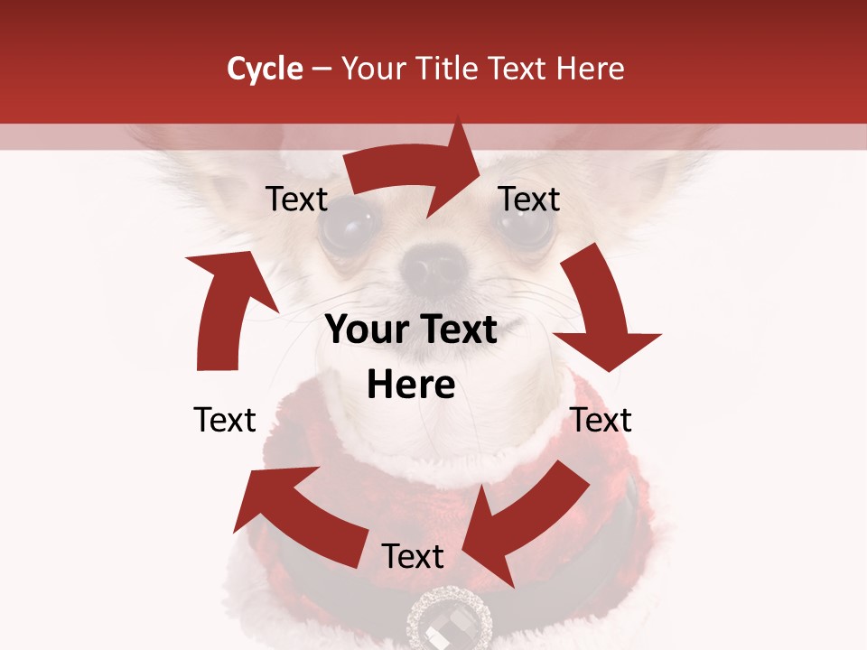 Masquerade Claus Navidad PowerPoint Template