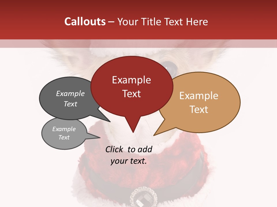 Masquerade Claus Navidad PowerPoint Template