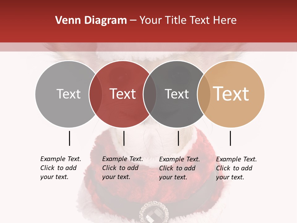 Masquerade Claus Navidad PowerPoint Template