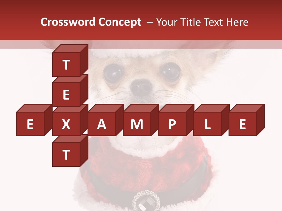 Masquerade Claus Navidad PowerPoint Template