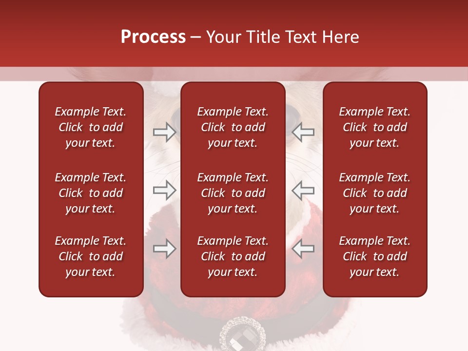 Masquerade Claus Navidad PowerPoint Template