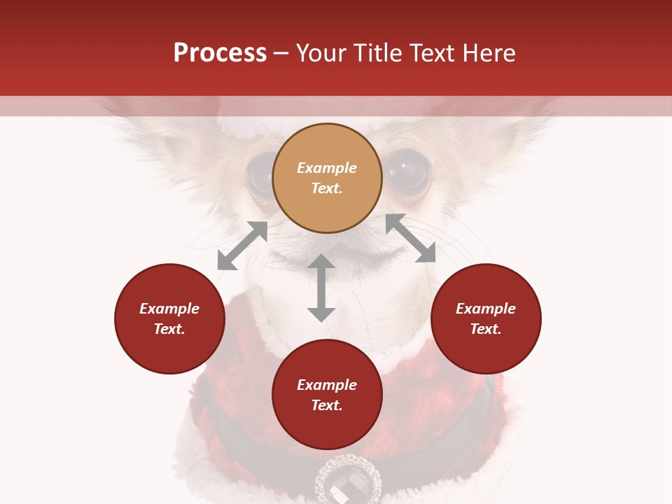 Masquerade Claus Navidad PowerPoint Template