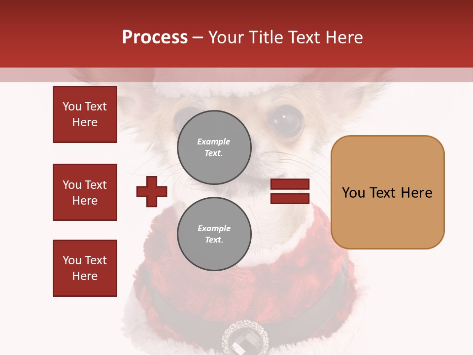 Masquerade Claus Navidad PowerPoint Template