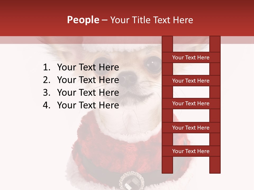 Masquerade Claus Navidad PowerPoint Template