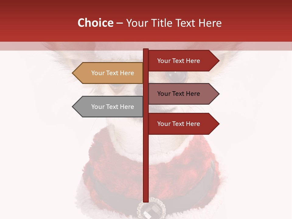 Masquerade Claus Navidad PowerPoint Template