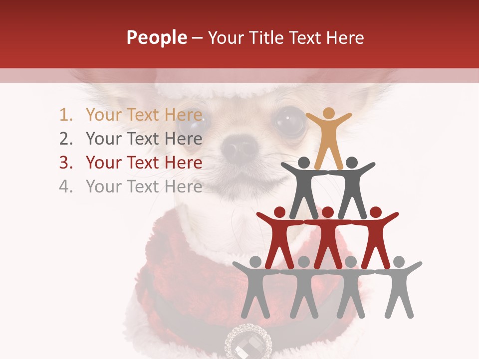 Masquerade Claus Navidad PowerPoint Template