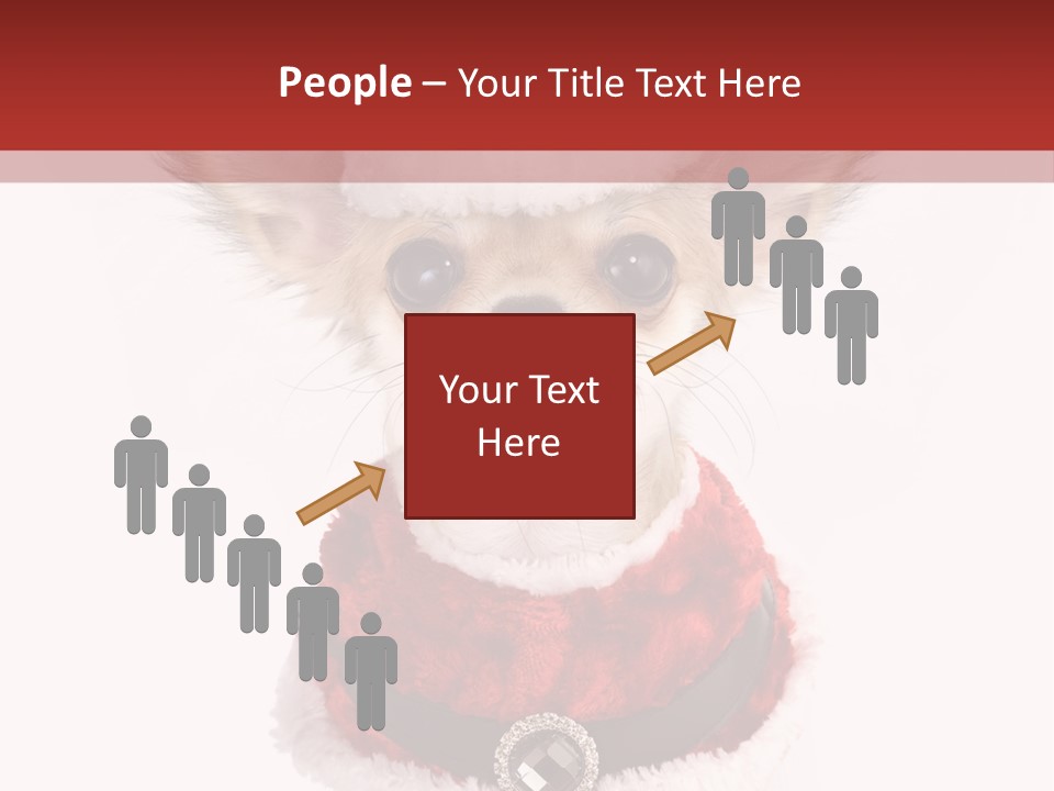 Masquerade Claus Navidad PowerPoint Template