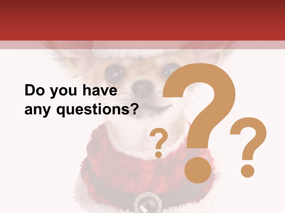 Masquerade Claus Navidad PowerPoint Template