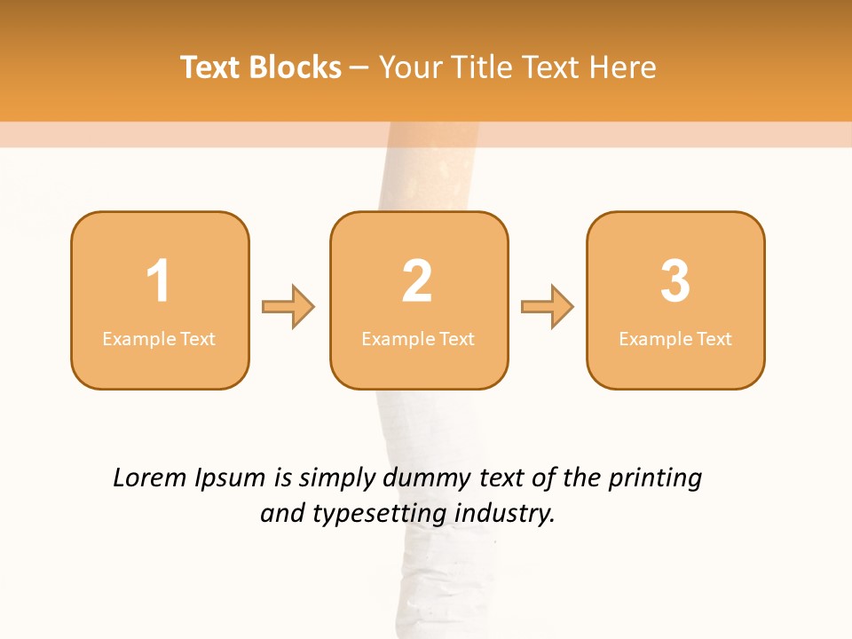 Filter Toxic Isolated PowerPoint Template