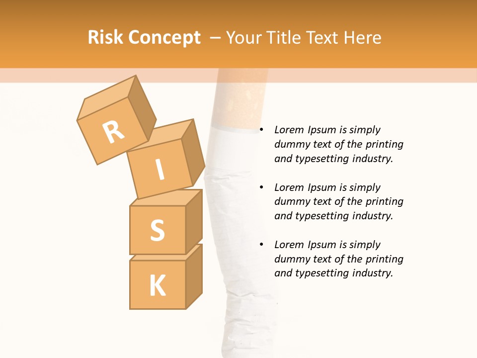 Filter Toxic Isolated PowerPoint Template