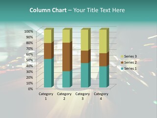 Abstract City Scene PowerPoint Template