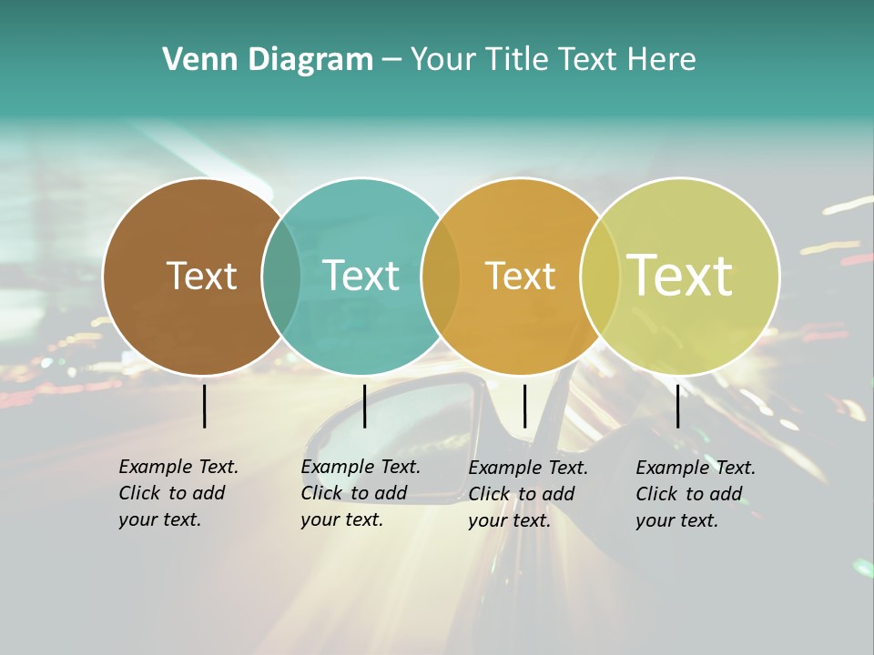 Abstract City Scene PowerPoint Template