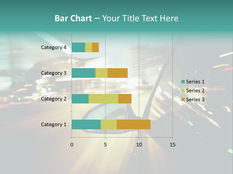 Abstract City Scene PowerPoint Template