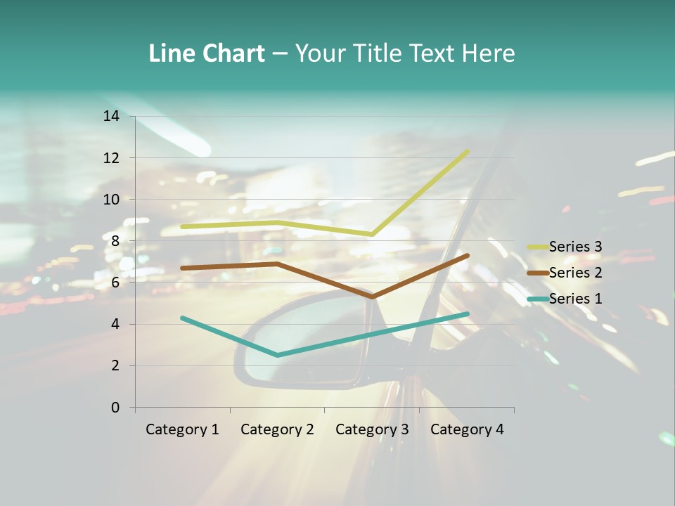 Abstract City Scene PowerPoint Template
