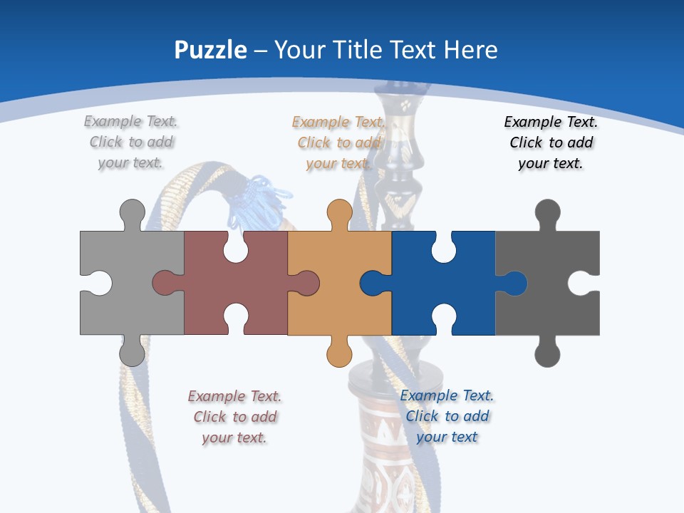 Traditional Hooka Addiction PowerPoint Template