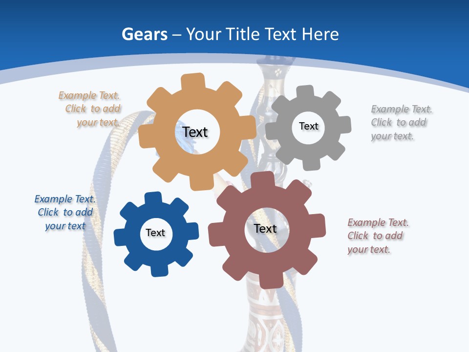 Traditional Hooka Addiction PowerPoint Template