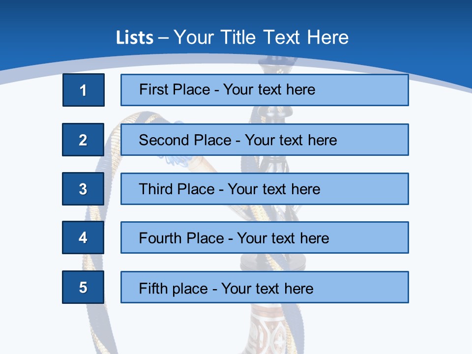 Traditional Hooka Addiction PowerPoint Template
