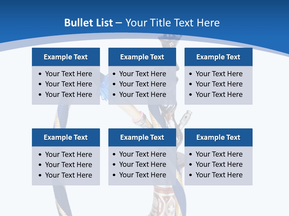 Traditional Hooka Addiction PowerPoint Template