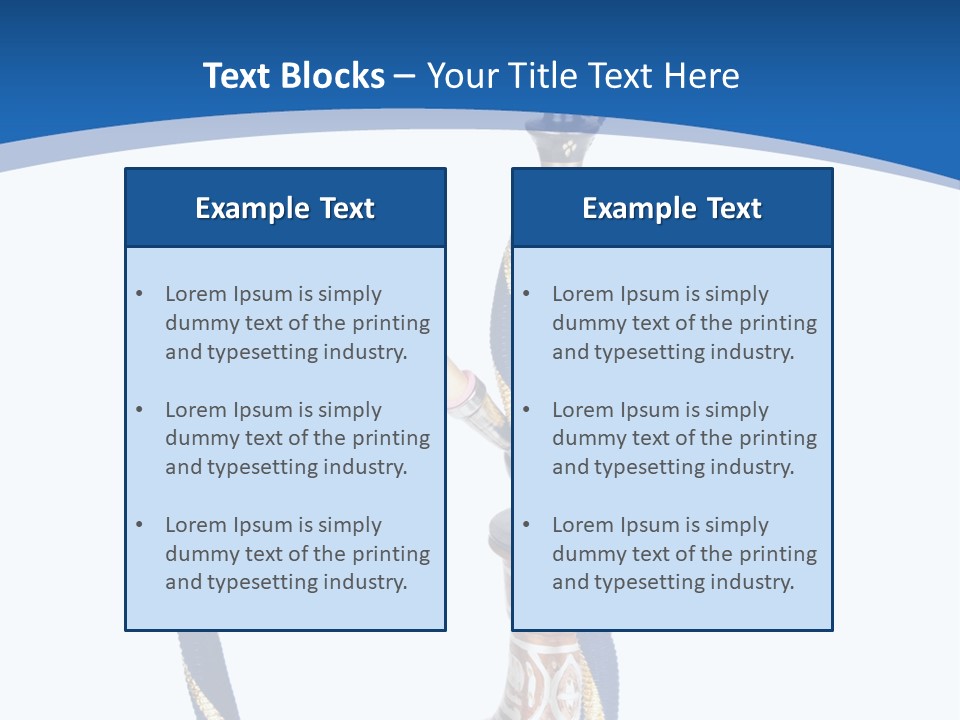 Traditional Hooka Addiction PowerPoint Template