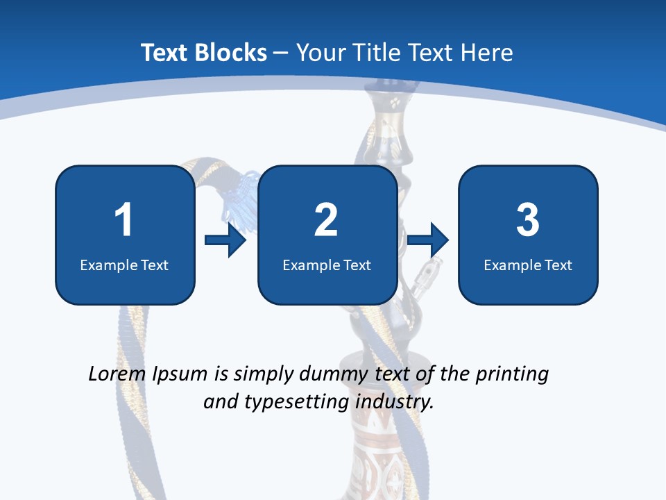 Traditional Hooka Addiction PowerPoint Template